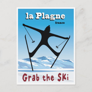 La Plagne, Frankrijk Briefkaart