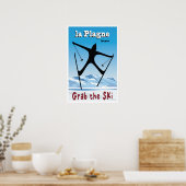 La Plagne, Frankrijk, Ski Poster (Keuken)