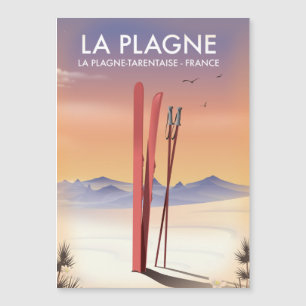 La Plagne, La Plagne-Tarentaise, France ski poster