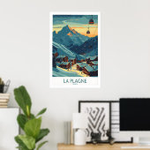 La Plagne Poster Frankrijk 1 (Thuiskantoor)