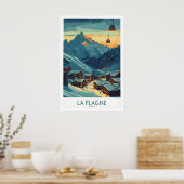 La Plagne Poster Frankrijk 1 (Keuken)