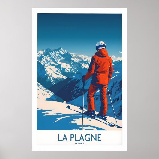 La Plagne Print 1 (Voorkant)