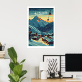 La Plagne Print Frankrijk 1 (Thuiskantoor)