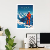 La Plagne Reisposter 1 Poster (Thuiskantoor)