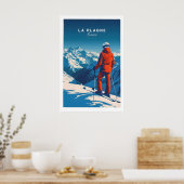 La Plagne Reisposter 1 Poster (Keuken)