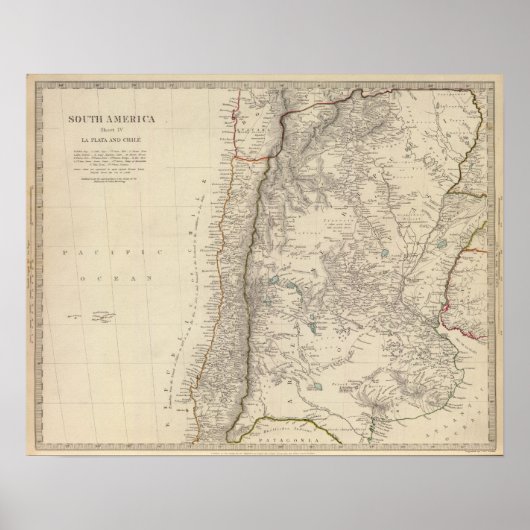 La Plata, Chili Poster (Voorkant)