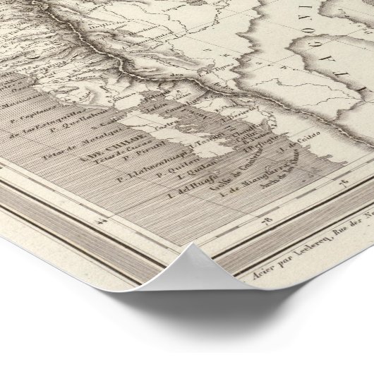 La Plata en Chili Poster (Hoek)