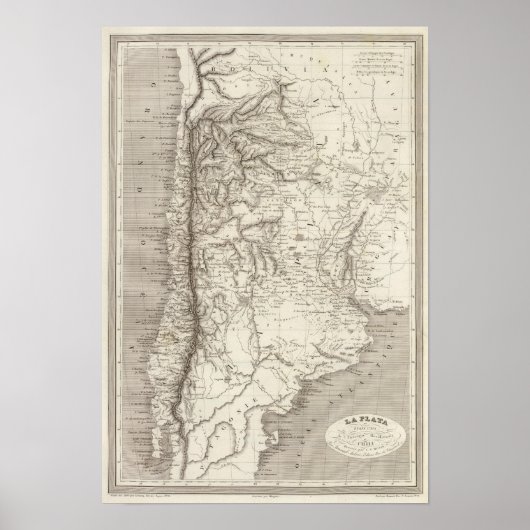 La Plata en Chili Poster (Voorkant)