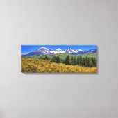 La Plata Mountains, westzijde Canvas Afdruk (Voorkant)