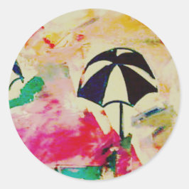 La Playa Detail in Full Color Sticker