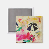 La Playa Detail in kleur Magneet (Voorkant / Achterkant)