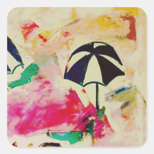 La Playa Full Color Sticker
