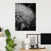 La Pluie Noir - Paardenbloem Poster (Thuiskantoor)