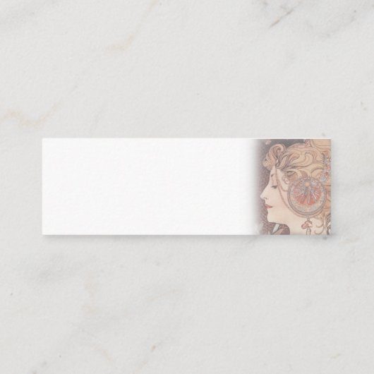 La Plume 1899 Mini Visitekaartje (Achterkant)