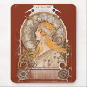 La Plume Zodiac – Astrologie Design Muismat (Voorkant)