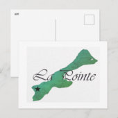 La Pointe-ansichtkaart Feestdagenkaart (Voorkant / Achterkant)