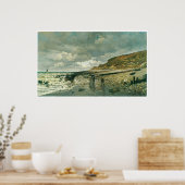 La Pointe de La Heve, 1865 Claude Monet Poster (Keuken)