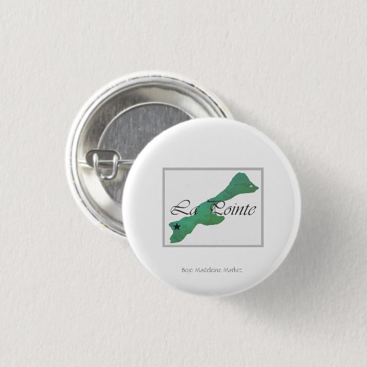 La Pointe Small Button Pin (Voorkant /achterkant)