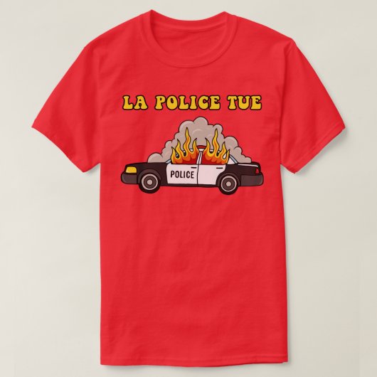 La Politie Tue T-shirt (Design voorkant)