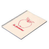 la pomme notitieboek (Linkerzijde)