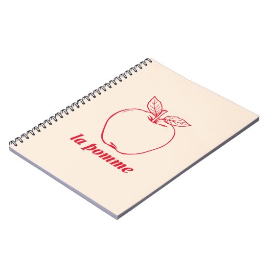 la pomme notitieboek (Linkerzijde)