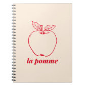 la pomme notitieboek (Voorkant)