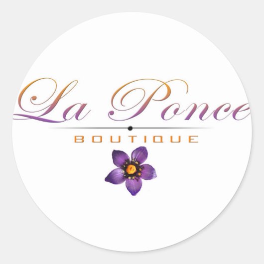 La Ponce Boutique Sticker (Voorkant)