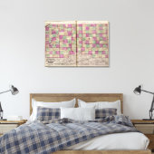 La Porte County en St Joseph County Canvas Afdruk (Insitu (Slaapkamer))