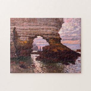 La Porte d'Amont, Étretat Monet Fine Art Legpuzzel
