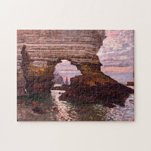 La Porte d'Amont, Étretat Monet Fine Art Legpuzzel (Horizontaal)