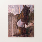 La Porte d'Amont, Étretat Monet Fine Art Legpuzzel (Verticaal)