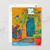 la Porte de Château du Seuil Briefkaart (Voorkant / Achterkant)