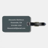 La Porte de San Denis Bagagelabel (Achterkant horizontaal)