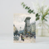 La Porte de San Denis Briefkaart (Staand voorkant)