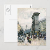 La Porte de San Denis Briefkaart (Voorkant / Achterkant)