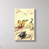 La Poursuite (Chase) Canvas Afdruk (Voorkant)