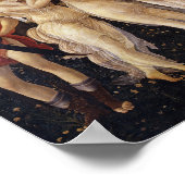 La Primavera door Botticelli - Poster (Hoek)