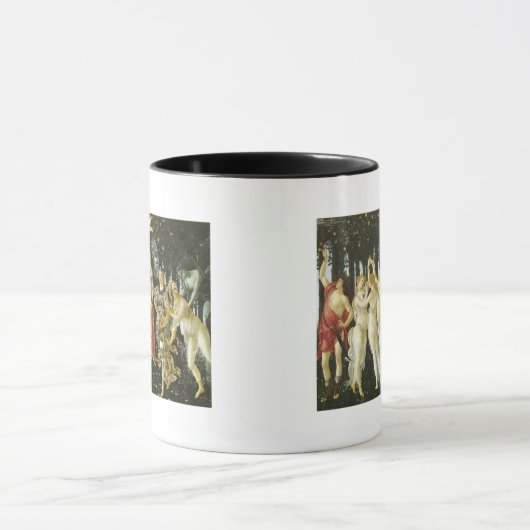 La Primavera door Sandro Botticelli Mok (Midden)