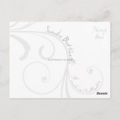 La Primavera in detail Briefkaart (Achterkant)