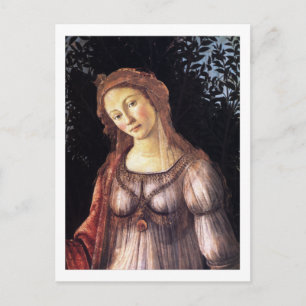 La Primavera in detail Briefkaart