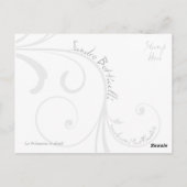 La Primavera in detail Briefkaart (Achterkant)