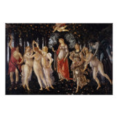 La Primavera (Lente) Sandro Botticelli Glossy Poster (Voorkant)