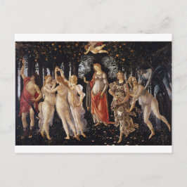 La Primavera (Lente) van Sandro Botticelli Briefkaart