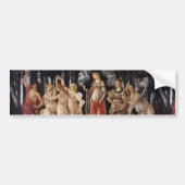 La Primavera (Lente) van Sandro Botticelli Bumpersticker (Voorkant)