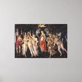 La Primavera (Lente) van Sandro Botticelli Canvas Afdruk
