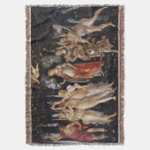 La Primavera (Lente) van Sandro Botticelli Deken (Voorkant Verticaal)