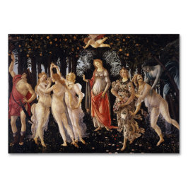 La Primavera (Lente) van Sandro Botticelli Kaart