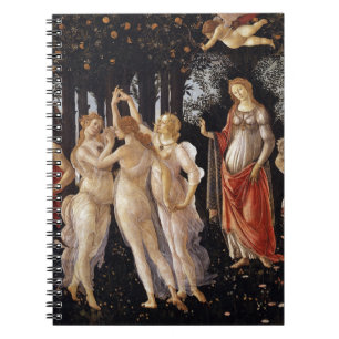 La Primavera (Lente) van Sandro Botticelli Notitieboek