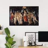 La Primavera (Lente) van Sandro Botticelli Poster (Thuiskantoor)