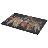 La Primavera (Lente) van Sandro Botticelli Snijplank (Hoek)